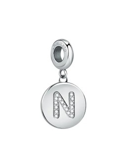 Morellato Ciondolo in acciaio lettera "N" Drops SCZ1164 donna