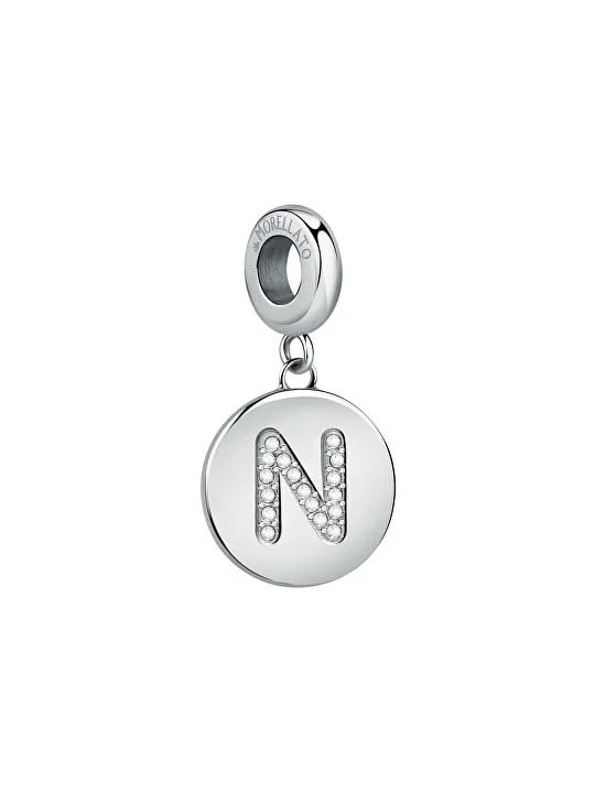 Morellato Ciondolo in acciaio lettera "N" Drops SCZ1164 donna