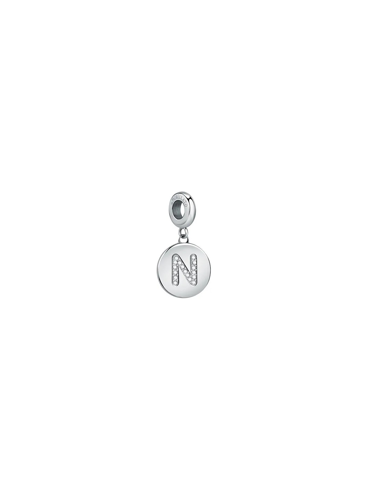 Morellato Ciondolo in acciaio lettera "N" Drops SCZ1164 donna