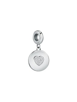 Morellato Ciondolo romantico in acciaio a forma di cuore SCZ1229 donna