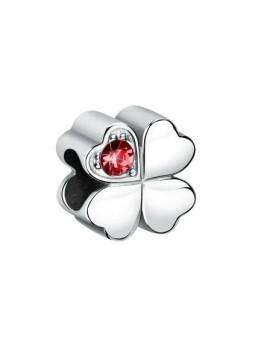 Morellato Drops SCZ1269 Perlina in acciaio portafortuna donna