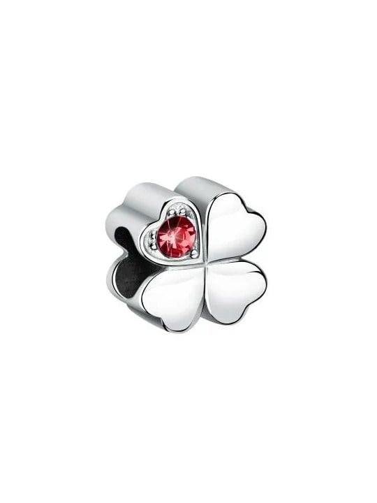 Morellato Drops SCZ1269 Perlina in acciaio portafortuna donna