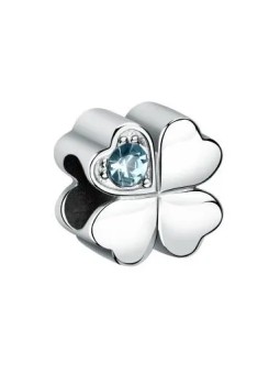Morellato Drops SCZ1272 Perlina in acciaio portafortuna donna