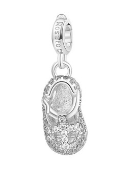 Rosato Ciondolo in argento Scarpa per bambini Storie RZ023R donna