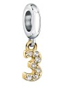 Morellato Ciondolo bicolore in acciaio numero "3" Drops SCZ1304 donna