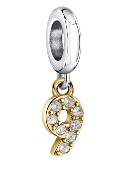 Morellato Ciondolo bicolore in acciaio numero "9" Drops SCZ1310 donna