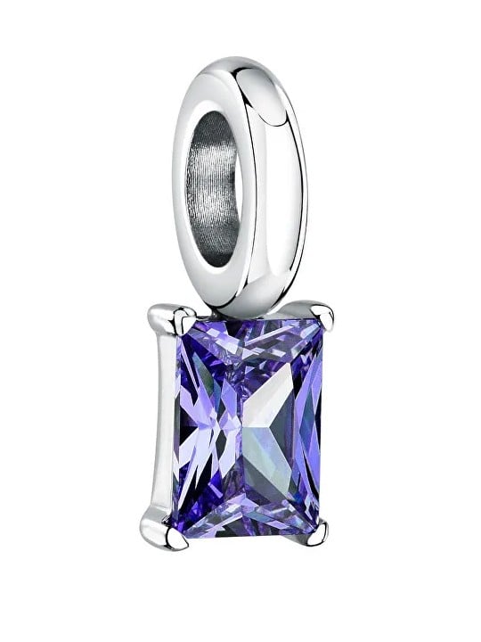 Morellato Ciondolo in acciaio con gocce di zircone viola SCZ1295 donna