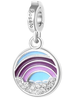 Rosato Ciondolo in argento Rainbow Storie RZLE027R donna