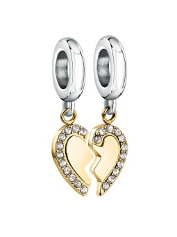 Morellato Romantici ciondolo bicolore Hearts Drops SCZ1358 (2 pendenti) donna