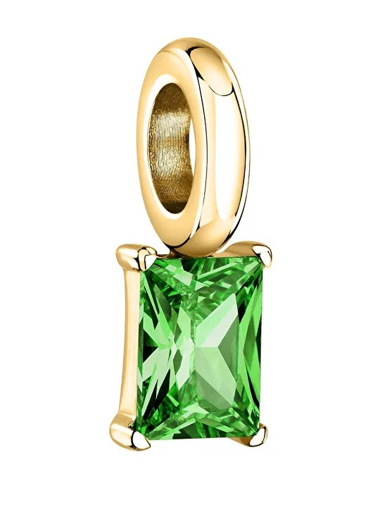 Morellato Ciondolo placcato oro con gocce di zircone verde SCZ1292 donna
