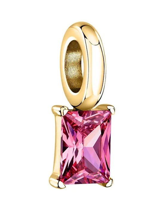 Morellato Ciondolo placcato oro con gocce di zircone rosa SCZ1290 donna