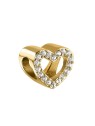 Morellato Perlina a forma di cuore placcata oro con crystal Drops SCZ1386 donna