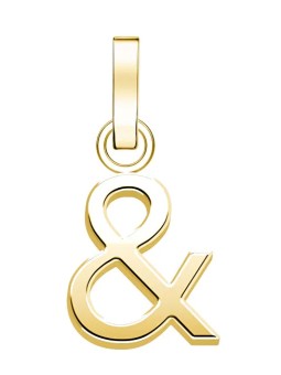 Rosefield Sospensione in acciaio placcato oro "&" Il pendente PE-Oro-E commerciale unisex