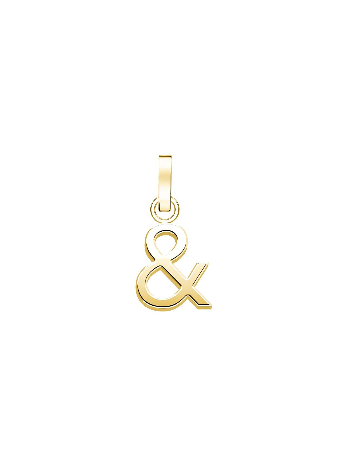 Rosefield Sospensione in acciaio placcato oro "&" Il pendente PE-Oro-E commerciale unisex