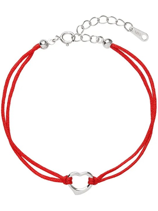 Evolution Group Bracciale Kabbalah Rosso Cuore 13006.3 donna