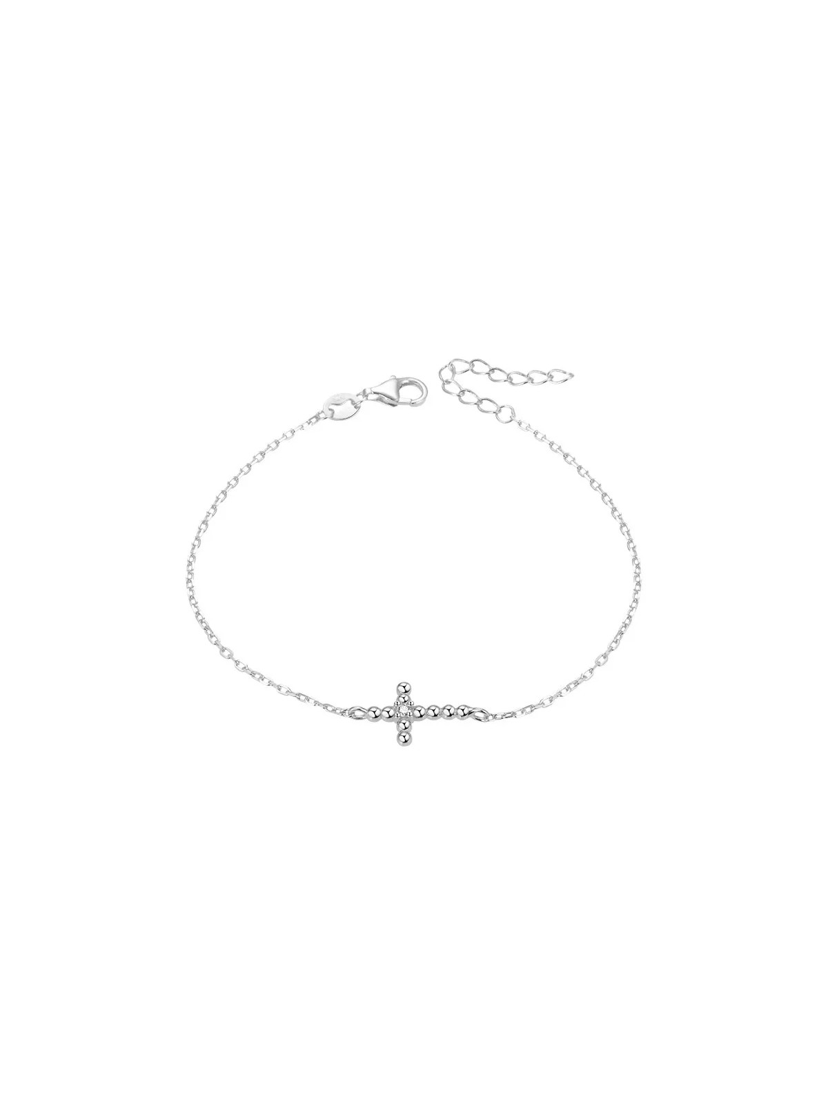 Beneto Bracciale in argento con croce AGB580/21 donna