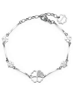 Brosway Bracciale in acciaio per il Chakra della fortuna BHKB011 donna