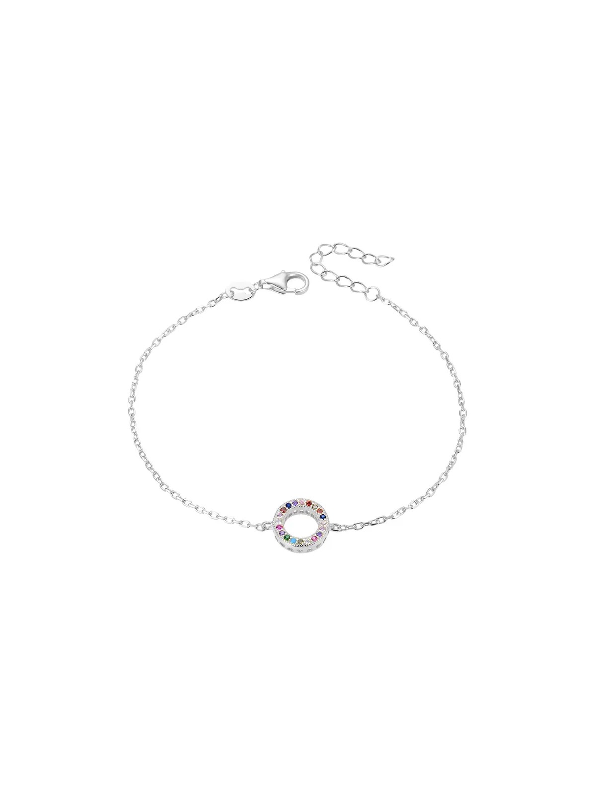 Beneto Bracciale moderno in argento con zirconi AGB581/21 donna