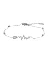 Troli Bracciale in acciaio pregiato Heartbeat VGS1103S donna