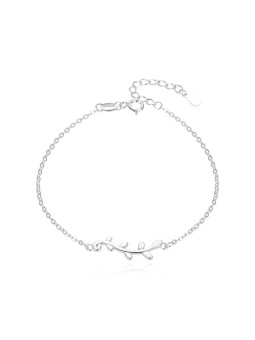 Beneto Bracciale in argento con ramoscello AGB403/21 donna
