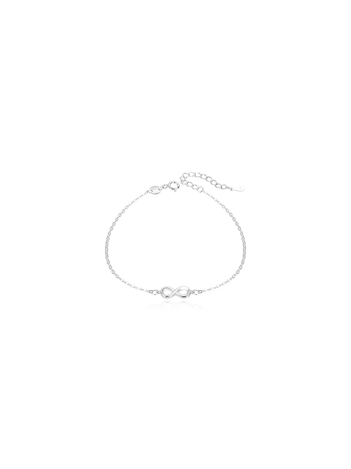 Beneto Bracciale in argento con simbolo dell'infinito AGB404/21 donna