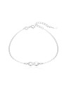 Beneto Bracciale in argento con simbolo dell'infinito AGB404/21 donna
