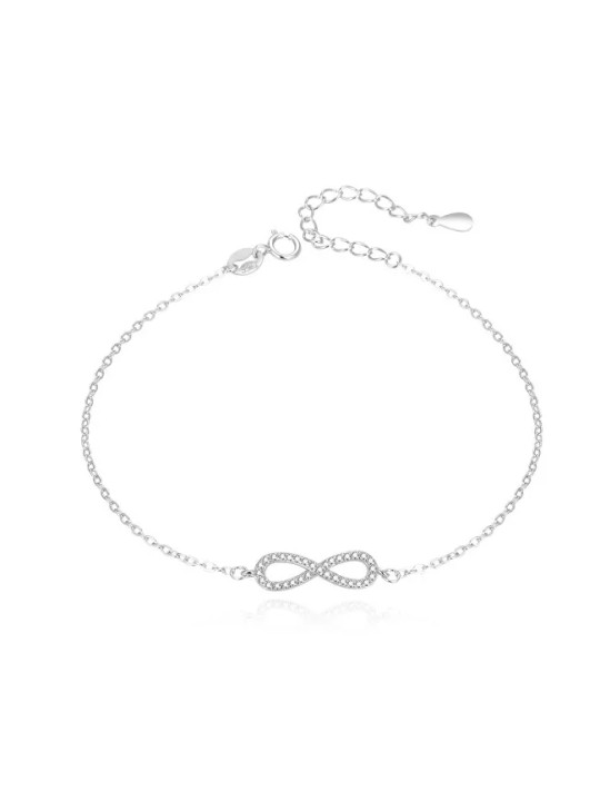 Beneto Bracciale infinito in argento moda AGB589/21 donna