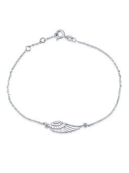 Silvego Braccialetto con ali d'angelo in argento SMJB14QJ2ZT donna