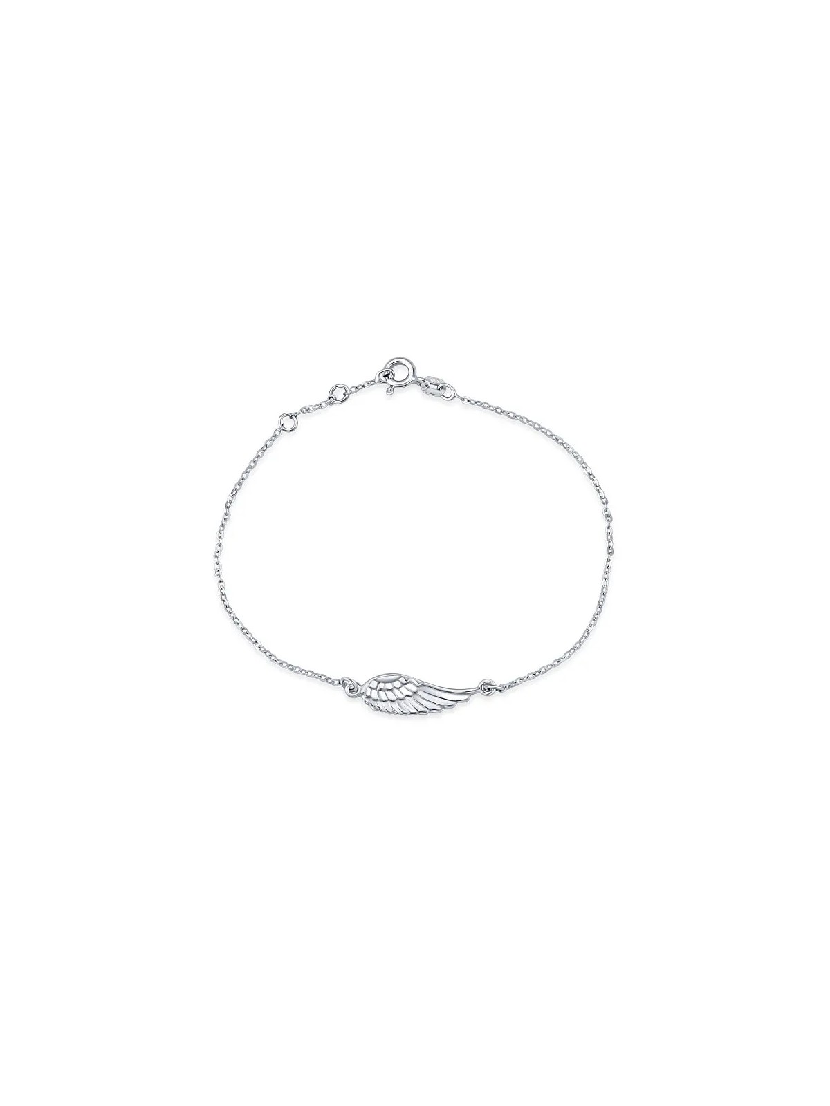 Silvego Braccialetto con ali d'angelo in argento SMJB14QJ2ZT donna