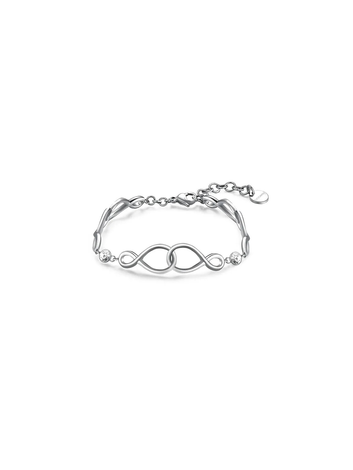 Brosway Elegante bracciale in acciaio Infinity Ribbon BBN25 donna