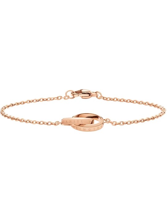 Bracciale Daniel Wellington Elan Unity DW00400168 in bronzo abbinato - Lunghezza: 15,5 cm donna