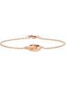 Bracciale Daniel Wellington Elan Unity DW00400168 in bronzo abbinato - Lunghezza: 15,5 cm donna