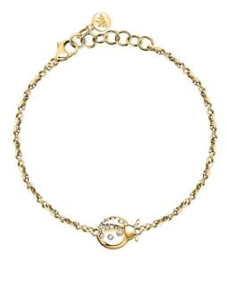 Morellato Bellissimo braccialetto portafortuna placcato oro Istanti SAVZ08 donna