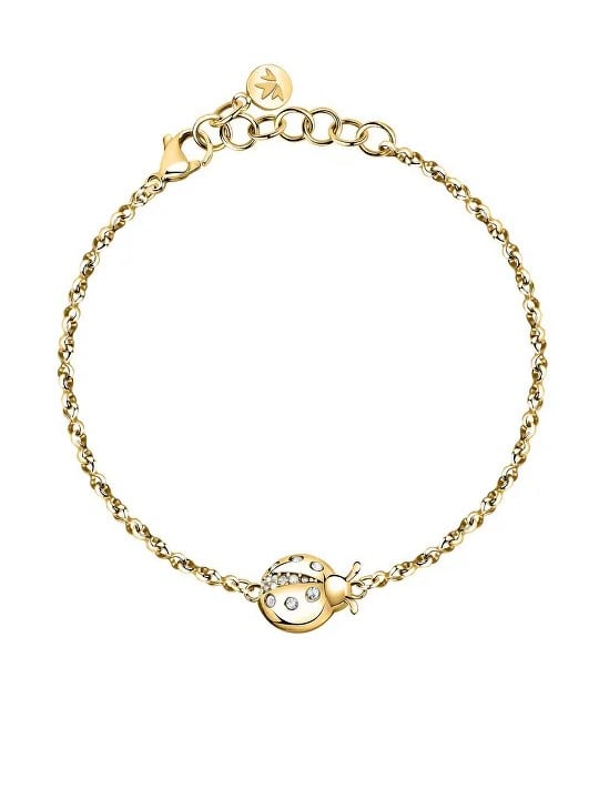 Morellato Bellissimo braccialetto portafortuna placcato oro Istanti SAVZ08 donna