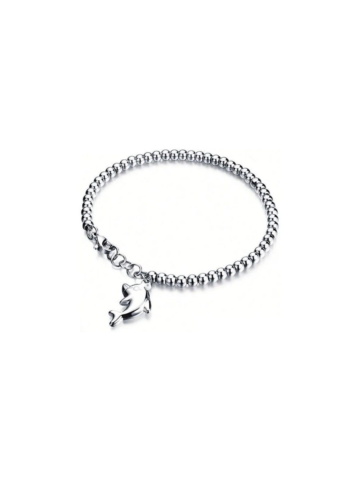 Troli Bracciale in acciaio Delfino donna