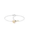 Tommy Hilfiger Bracciale moda in acciaio con cuore bicolore 2780880 donna