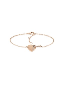 Tommy Hilfiger Bracciale moda in bronzo con cuore 2780881 donna