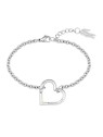 Lacoste Bracciale romantico in acciaio Heart Ines 2040326 donna