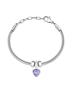 Morellato Delizioso bracciale in acciaio con cuore a goccia SCZ1345 donna