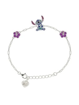 Disney Bellissimo braccialetto in argento Stitch Lilo & Stitch BS00095SL-65.CS donna