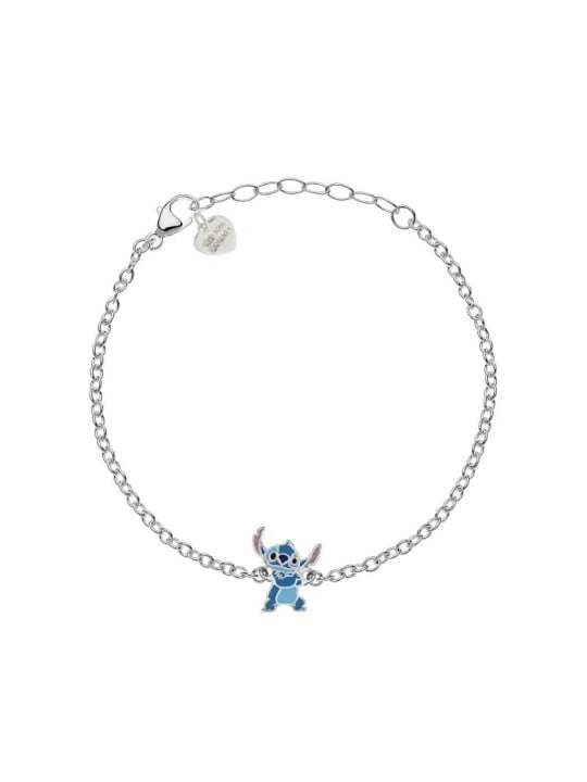 Disney Bracciale in argento giocoso Stitch Lilo & Stitch BS00094SL-65.CS donna