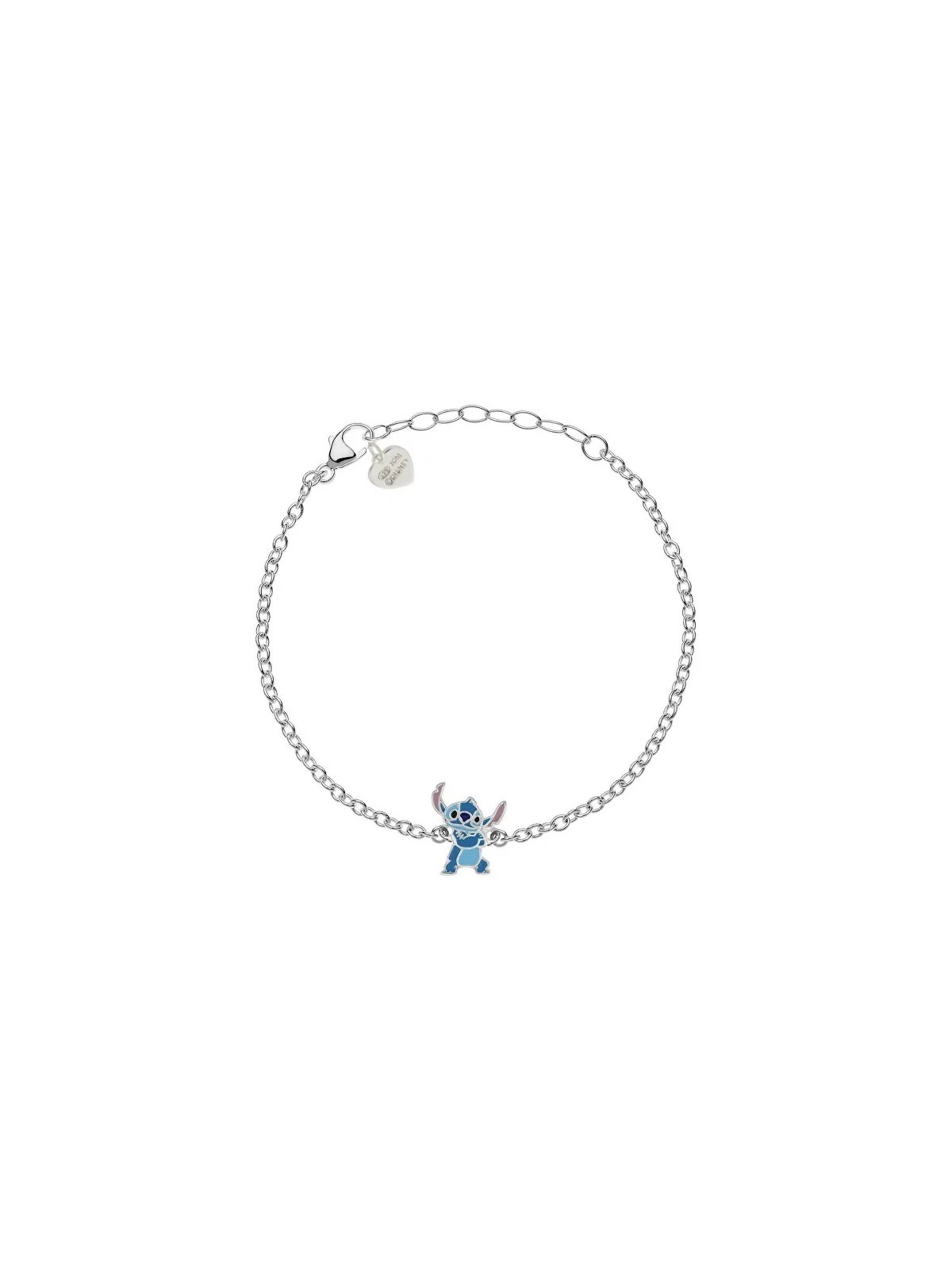 Disney Bracciale in argento giocoso Stitch Lilo & Stitch BS00094SL-65.CS donna