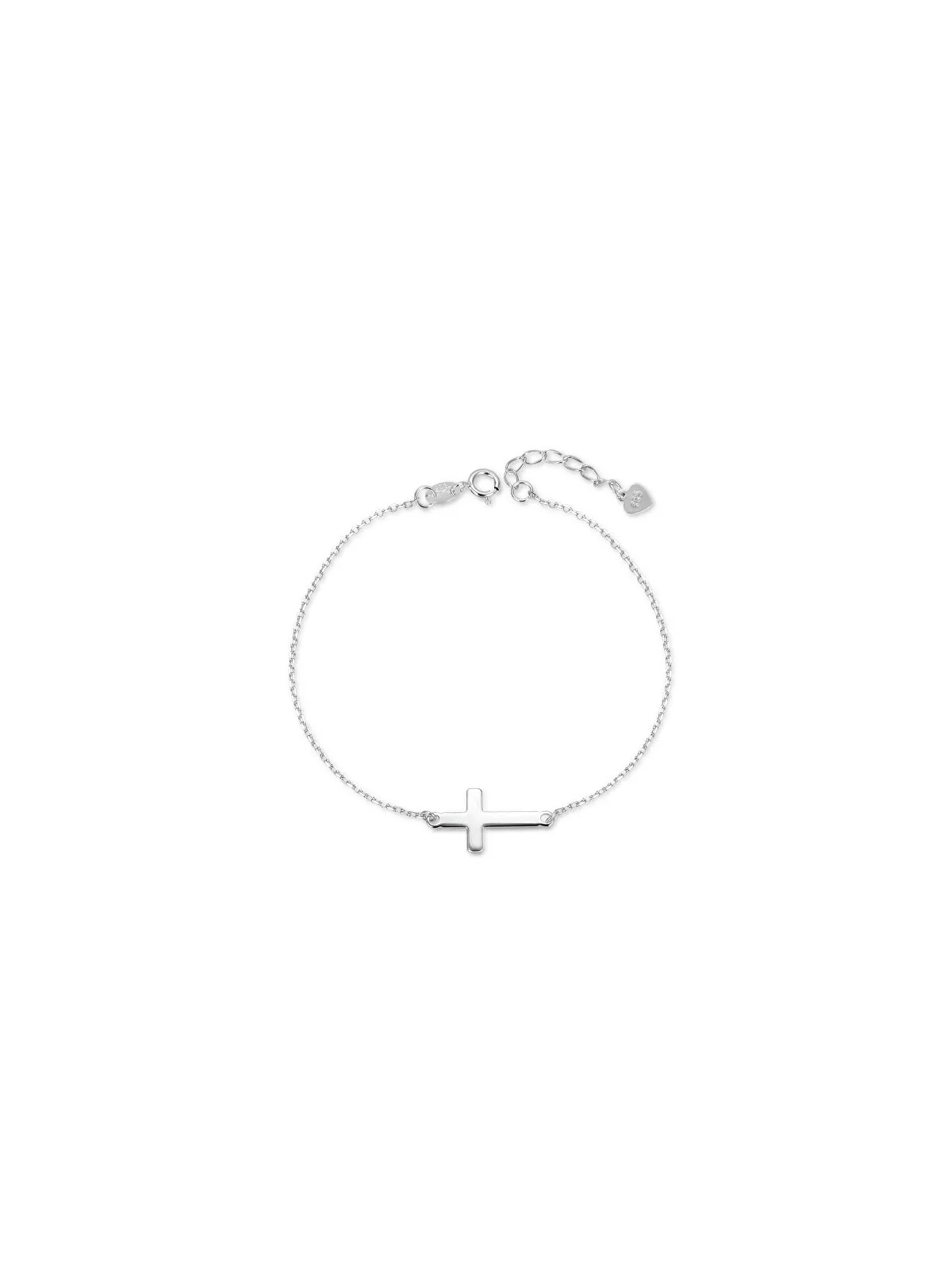 Agato Bellissimo braccialetto in argento Cross AGB764/21 donna