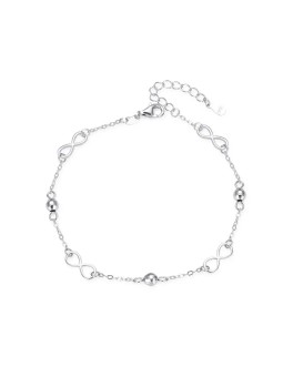 Agato Elegante bracciale in argento Infinity AGB765/21 donna