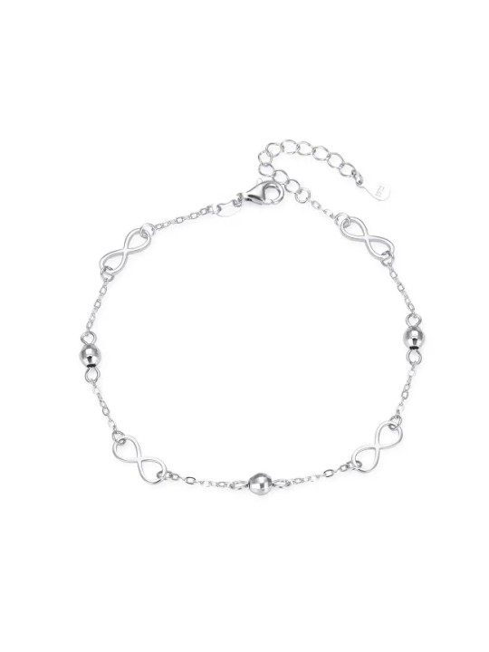 Agato Elegante bracciale in argento Infinity AGB765/21 donna