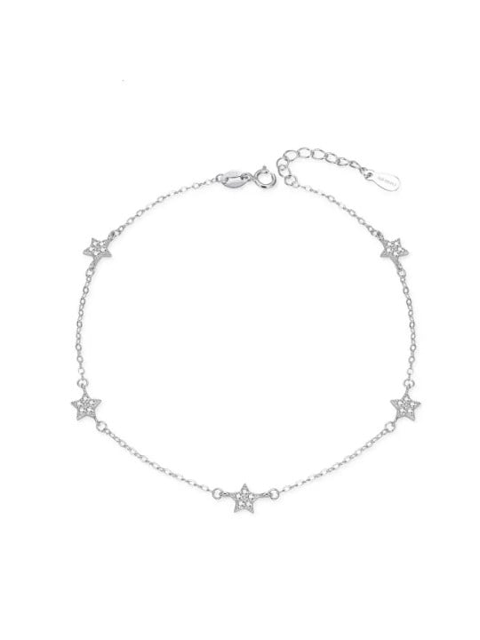 Agato Bracciale in argento con stelle scintillanti AGB768/21 donna