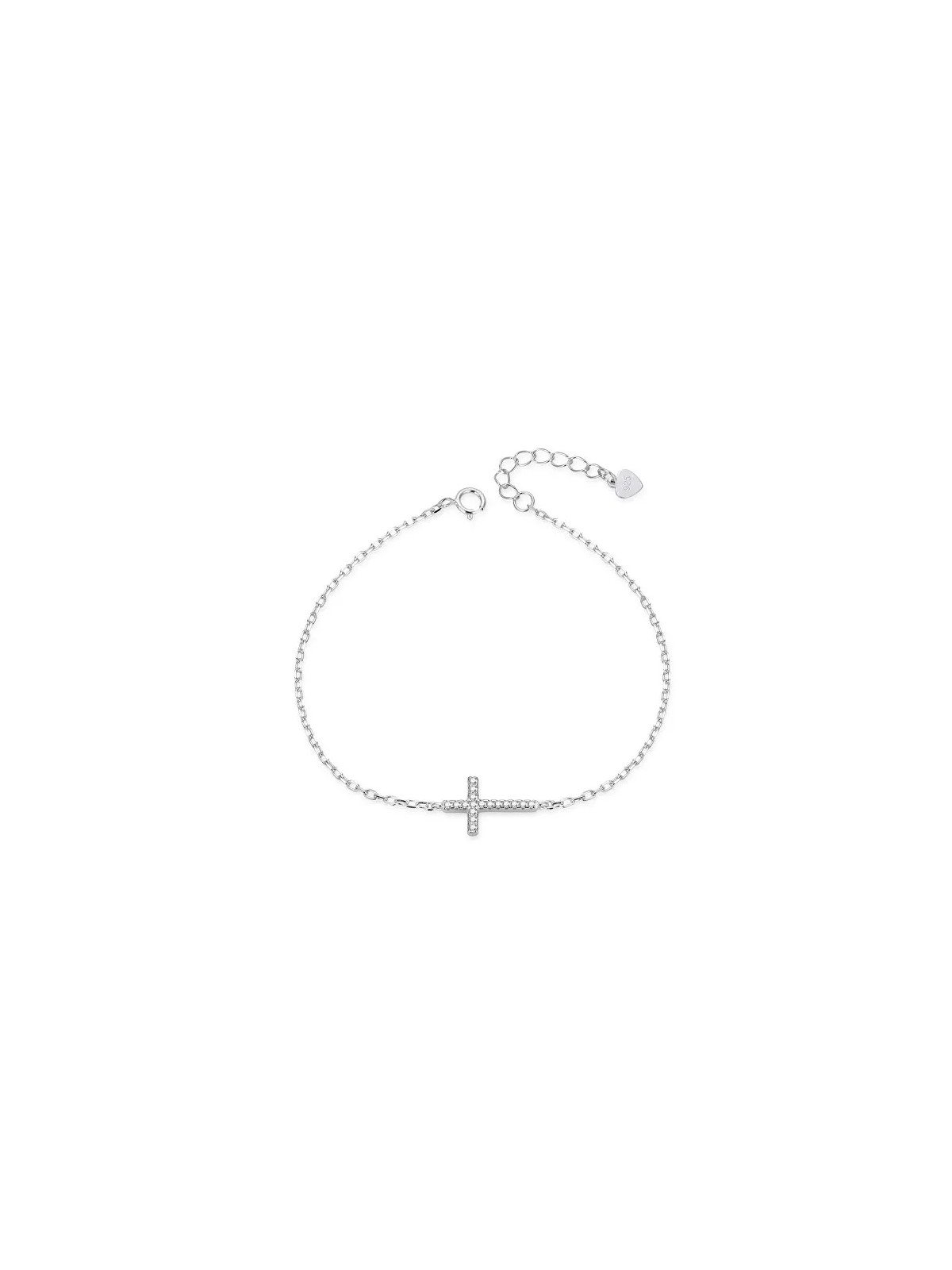 Agato Bellissimo braccialetto in argento Cross AGB763/21 donna