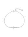 Agato Bellissimo braccialetto in argento Cross AGB763/21 donna