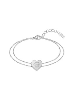 Lacoste Bracciale romantico in acciaio Cuore 2040396 donna