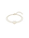 Lacoste Bracciale romantico in oro rosa Cuore 2040397 donna